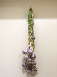 braided garlic